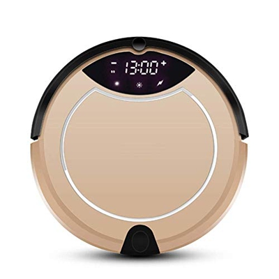 Samnuerly Aspiradora-Robot Aspirador de Recambio automático ultrasilencioso y rápido, máquina limpiadora de alfombras Delgada, Robot trapeador de Barr