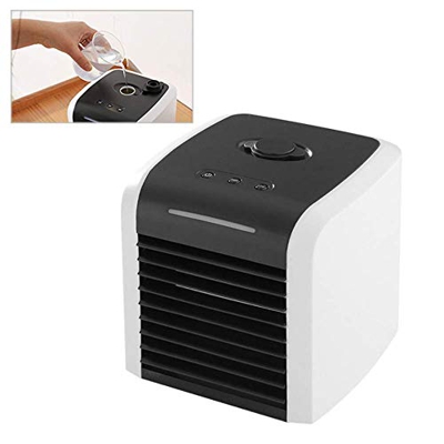 Aire Acondicionado Portatil Enfriador de aire personal, ventilador de aire acondicionado portátil, refrigerador de espacio pequeño personal USB Ventil