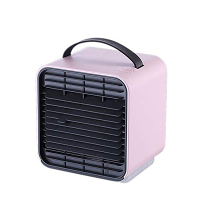 Aire Acondicionado Portatil Ventilador de Aire Acondicionado,USB Mini refrigerador evaporativo refrigeración de Espacio Personal Tranquilo, humidifica