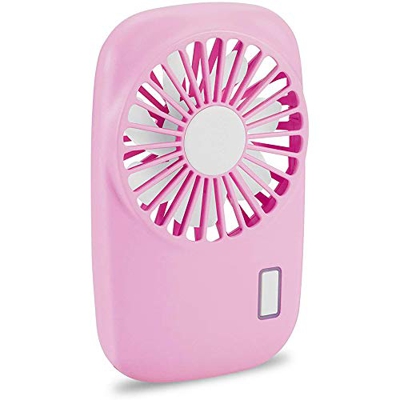 Aire Acondicionado Portatil Ventilador de mano Mini ventilador poderoso Velocidad de ventilador portátil personal pequeño ajustable USB Enfriamiento r