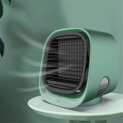 Aire Acondicionado Portatil Mini enfriador de aire, aire acondicionado portátil 3 en 1 ventiladores de enfriamiento de espacio personal, humidificador características