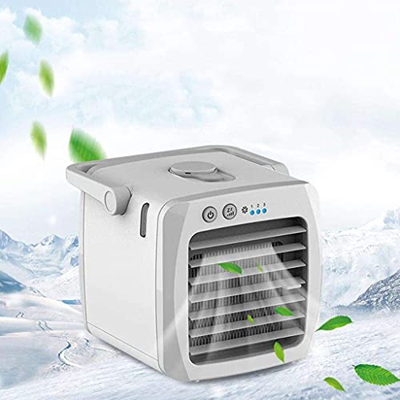 Aire Acondicionado Portatil USB Ventilador de Aire Acondicionado, Mini refrigerador de Aire de la habitación del Dormitorio doméstico, humidificador d