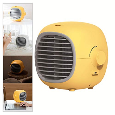 Aire Acondicionado Portatil Aire Acondicionado portátil, Enfriador de Aire Personal sin Ruido de Aire evaporativo Mini humidificador for Dormitorio, h