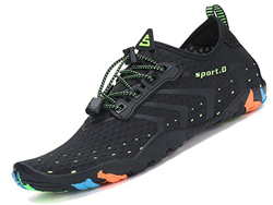 Zapatos de Agua para Buceo Snorkel Surf Piscina Playa Vela Mar Río Aqua Cycling Deportes Acuáticos Calzado de Natación Escarpines para Hombre Mujer Ne precio