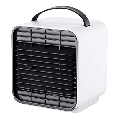 Aire Acondicionado Portatil Ventilador de Aire Acondicionado Negativo, refrigerador de Aire de Escritorio SQRE, Mini Ventilador, Agua Helada se Puede 