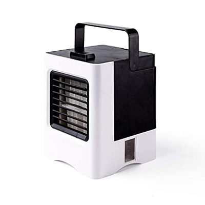 Aire Acondicionado Portatil Mini Ventilador de Aire Acondicionado, Enfriador de Aire, Oficina de hogares for el Dormitorio de Estudiantes USB Ventilad