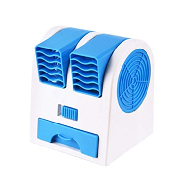 Aire Acondicionado Portatil Mesa de escritorio USB Ventilador: enfriadores de aire, espacio personal portátil de aire ártico, mini aire acondicionado 