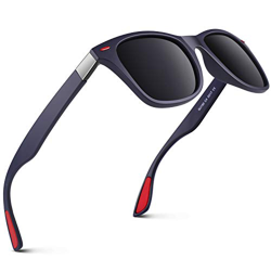 GQUEEN Gafas de Sol Polarizadas para Hombre y Mujer, Rectangulares, Ligeras, 100% Protección UV características