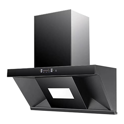 Household Range Hoods High Suction Range Separate Side Suction Kitchen Wall-Mounted Voice Somatosensory Control Hood Automatic Cleaning