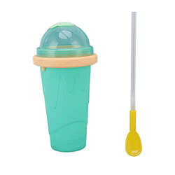 Taza de batidos rápidos, taza de batidos congelados rápidos, taza de refrigeración, batidora de leche casera de silicona de grado alimenticio, máquina precio