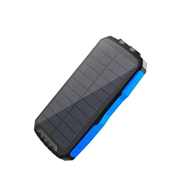 BOTTHEALTH Batería De 5w 99000mah, Recargable para El Banco De Energía Solar Cargador InaláMbrico Qi Banco De Energía Batería Externa PortáTil Blue en oferta