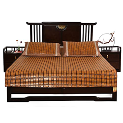 Estera Dormir Verano Estera Cama Plegable Libre de Formaldehído Colchón Seda Hielo para Dormitorio Cama Estudiante,Brown-180 * 200CM en oferta