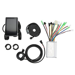BuyWeek Kit de Controlador de Motor de Bicicleta eléctrica, DC 36V 48V 350W 250W Controlador de Motor LCDGD06 Meter 130X Shifter 8C Kit de Sensor de A características