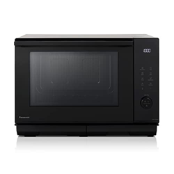 Panasonic NN-DS59 - Horno de vapor 4 en 1 (microondas, vapor, calor superior/inferior y parrilla, 27 litros, acero inoxidable), color negro en oferta