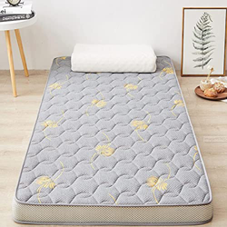 HAOLY Colchón de futón de estilo japonés, tapete de dormir tatami grueso dormitorio cama individual, cama plegable enrollable niños adulto sueño viaje en oferta