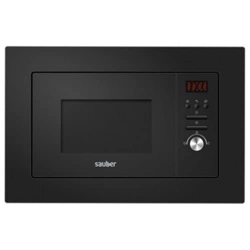 Sauber - Microondas con grill integrable SERIE 5-20B - 20 litros - Color Negro - ENTREGA EN DOMICILIO en oferta