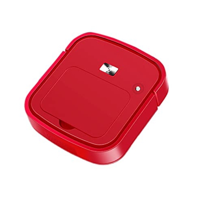 Dacvgog Aspiradora Robot Aspiradora Inteligente de Barrido y Arrastre Inteligente Robot de Barrido Cuatro en, Rojo