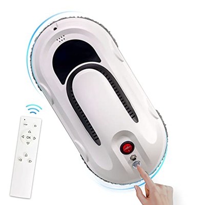 DYWJH Robot Limpiador de Ventanas, Robótico Inteligente de Limpieza de vidrios, con Control Remoto, con identificación automática y evitación automáti