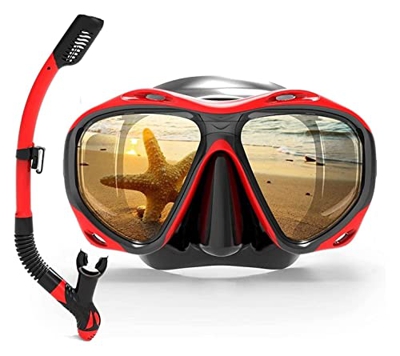 WARRIO Máscaras de buceo Máscara de esnórquel Gafas de buceo Máscaras de buceo Profesional Buceo Snorkels Máscara Equipo Gafas Buceo Natación Fácil Tu