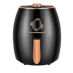 Freidora de aire eléctrica táctil inteligente para el hogar de 5,5 l, máquina multifunción de gran capacidad para patatas fritas sin freír, segura y f en oferta