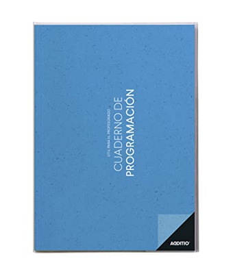Additio P202 Cuaderno de Programación Azul