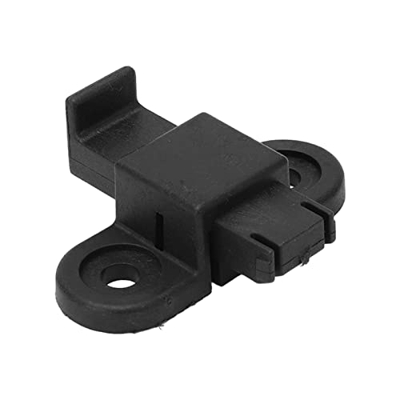 Uxsiya Bloqueo de diapositiva del pedal del pie, negro resistente al desgaste amplio del barco de la liberación rápida de la cerradura deslizante port