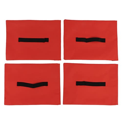 Yaleech Bolsas de Arena Deportivas 4 Uds. Bolsas de Peso de Arena Bolsa de Arena de Red Deportiva Anclas Marco de la portería Bolsa de Arena para Jueg