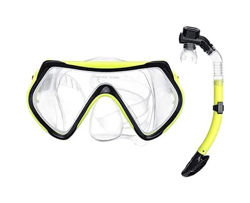 WARRIO Gafas y máscaras de Buceo Gafas de Buceo de Buceo Gafas de máscara de Buceo con Tubo de Aliento Snorkel seco de mar bajo el Agua for bucear Más en oferta