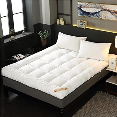 HAOLY Colchón de futón acolchado japonés de invierno, colchón plegable de futón tatami engrosado, colchón de camping enrollable, tapete de piso doble 