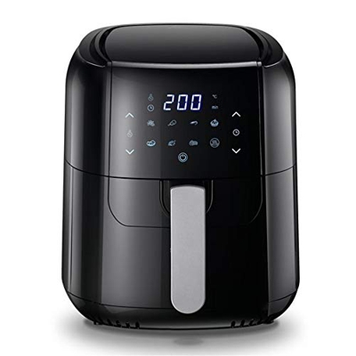 Air Fryer Touch Screen Deep Fryers 6L Large Capacity Air Fryer Rapid Air Circulation System Nonstick Basket Oil-Free Airfryer Auto Shutoff.
