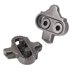 ARSMI 2 unids montaña biycycle pedales ajuste para SPD tacos pedal clip clip libre conjunto de tacos MTB bicicleta ciclismo tacos clip clip clip características