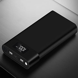 NIANXINN Power Bank 100000mAh Caricabatterie Portatile Powerbank con Display Digitale LCD Batteria Esterna 2 Porte USB e 2 Ingressi Banca di Energia C precio