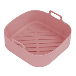Whitening Olla de Silicona para freidora de Aire | Forro para freidora de Aire de Silicona Suave | Sartén para freidora de Aire Segura para Alimentos, características
