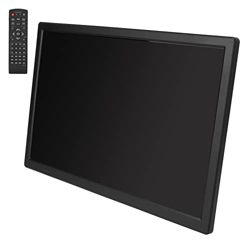 AUHX Televisión Digital, sintonizador de Alta sensibilidad, Puerto USB, Enchufe de la UE, Pantalla LCD panorámica portátil de 110‑220 V con Soporte pa en oferta