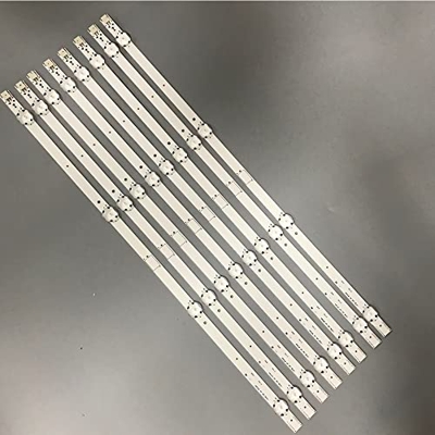 TXTC Kit 8pcs LED Bar for for Grundig 49 49VLX7730 BP 49VLX7730BP 057T49-C15 ARCELIK 49 DRT ZVA65600-AA