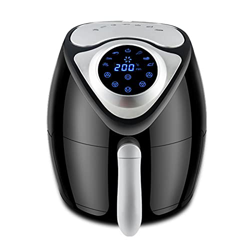 Digital Stainless Steel Air Fryer 1300W Electric Air Fryer Chicken Oil Free Air Fryer Non-Stick Detachable Basket Easy to Clean for Healthier and Fast en oferta