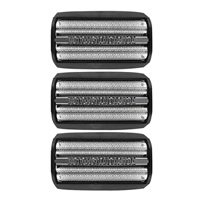 DXBO Pantalla de lámina de reemplazo de 3X + Marco Compatible con B-raun Razor/Shaver Series3 310 31B 5000/6000 350 360 380 5312 5485 5610 5614 5443