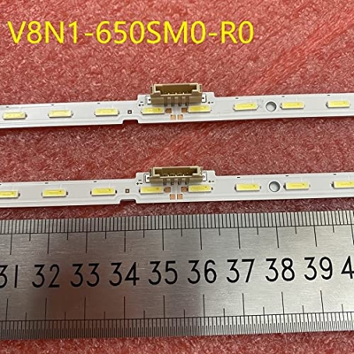 Keneddng LED Bar (2) for Samsung V8N1-650SM0-R0 BN96-45635A UN65RU7100 UN65RU7300 UN65NU7300 UN65NU7100 UE65NU7105K UE65NU7092U UE65RU7200U (Color : 3