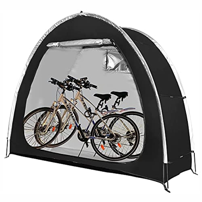 HMLOPX Tienda de Bicicletas Bicicleta Plegable Bicicleta Cobertura Impermeable PORABLE Bicicleta DE Almacenamiento Cubierta DE Almacenamiento con Vent