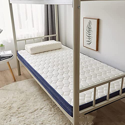 HAOLY Colchón plegable de dormitorio de estudiantes,Estera japonesa del piso del tatami del futón,Colchón de camping transpirable portátil Roll Up Col