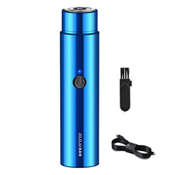 ZJTY Máquinas de Afeitar eléctricas Mini - Afeitadora eléctrica Lavable de Bolsillo con Pantalla LED de batería,Afeitadora compacta Lavable para Mujer características