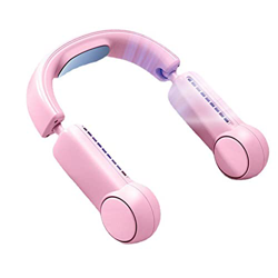 XIANXIAN Ventilador plegable sin hojas para aire acondicionado perezoso para viajes deportivos (rosa) en oferta
