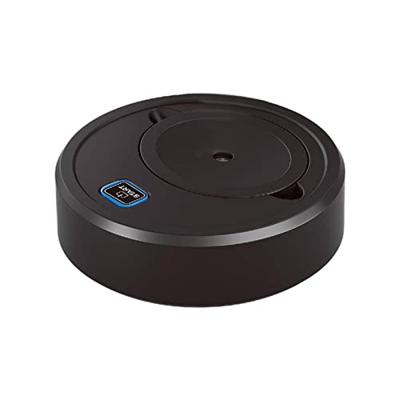 SM SunniMix Desinfección Robot de Barrido Inteligente Aspirador Barredora de Succión de Piso, Negro, Individual