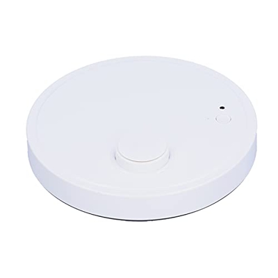 JUMZ Robot Aspirador, Barredora Inteligente con Carga USB, Luz Ultravioleta 3 en 1 con Cepillo de Pelo para Suelo, Oficina, Dormitorio
