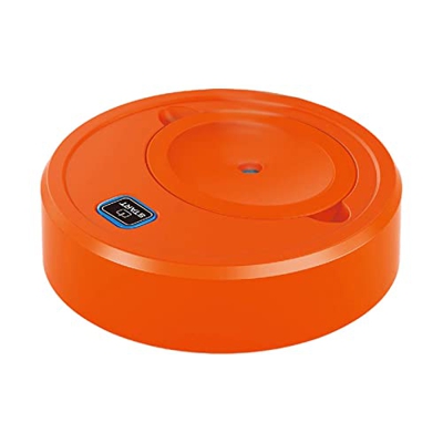 SM SunniMix Desinfección Robot de Barrido Inteligente Aspirador Barredora de Succión de Piso, Naranja, Individual