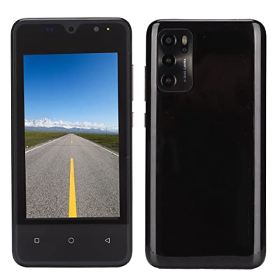 Teléfono Inteligente Desbloqueado, 4.5in 512MB 4GB Teléfono Android Desbloqueado con Pantalla Curva HD, 3G Teléfono Celular Desbloqueado Dual Sim Dual