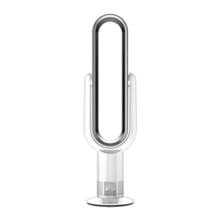 Bladeless Fan Air Filter Bladeless Tower Fan 2 in 1 to Supply Comfortable Air for Home/Office/Living Room Black (Black) en oferta