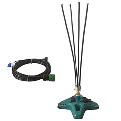Zhihui Nebulizador exterior para terraza | sistema de pulverización para exteriores – Cooling Mister portátil y flexible para patio piscina barbacoa C características