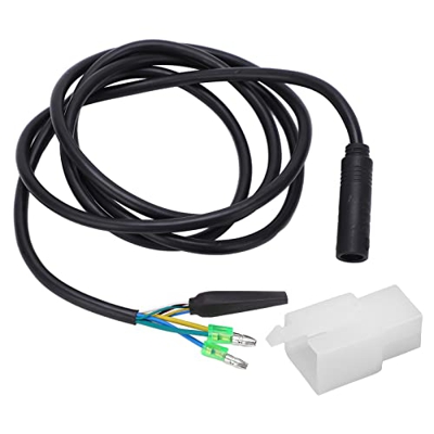 Ailao Cable de extensión de bicicleta, cable de extensión de conversión de motor, baja falla, buena durabilidad, 9 pines, 160 cm, conector impermeable