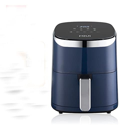 TKTTBD Freidora de Aire 4.5L / 5L sin Aceite Freidora eléctrica de Aire Caliente con Ventana Visible y Amplificador; Freidora Cuadrada Home con Pantal